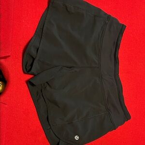 lululemon athletica Black Athletic Shorts